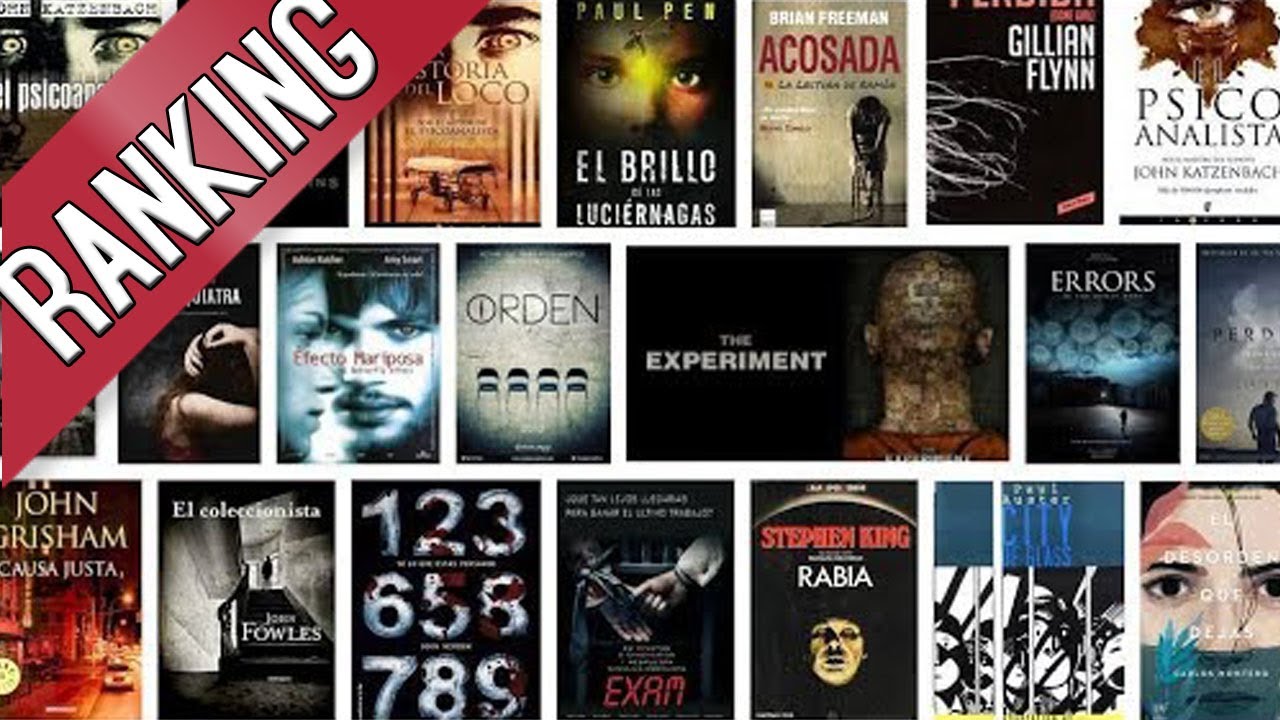 Mejores Libros de Thriller Psicológicos, Misterio y Suspenso | TOP LIST