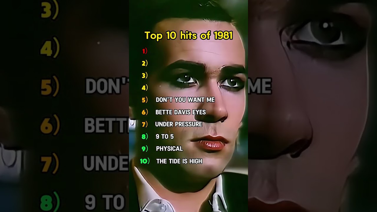 Top 10 Songs From 1981 &nbsp;#fyp&nbsp;#1981&nbsp;#topsong&nbsp;#musical&nbsp;#80s&nbsp;#80smusic&nbsp;#1980s