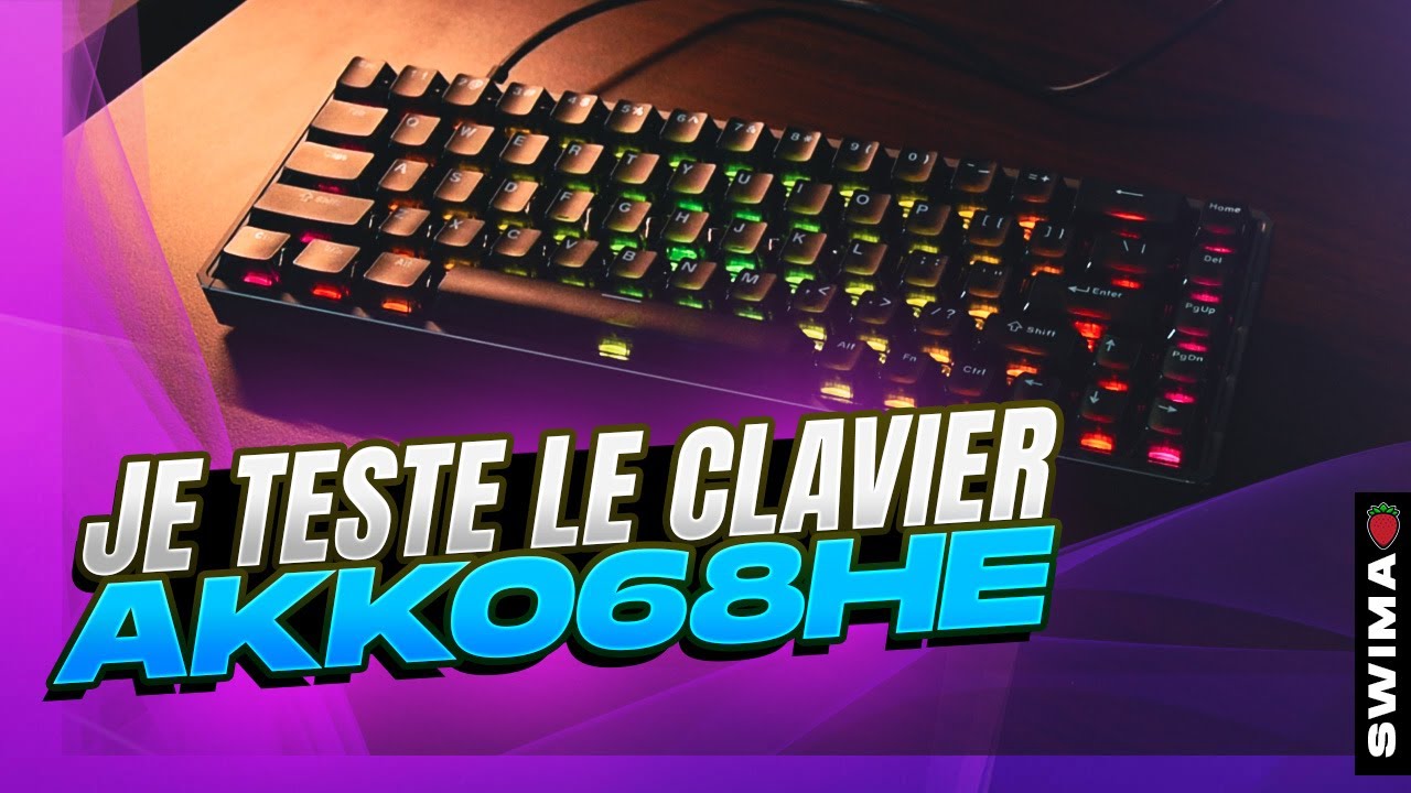AKKO 68HE : Le Clavier Magnétique LE PLUS OPTIMISÉ pour Fortnite ? (Test + Avis)