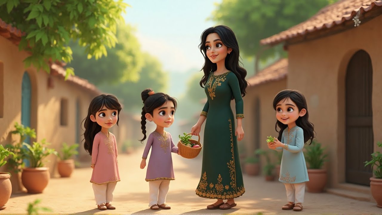 🌙 Islamic Kids Story | Mahmoona, Anabia & Maheen | Sadqa and Kindness | Moral Story in Hindi