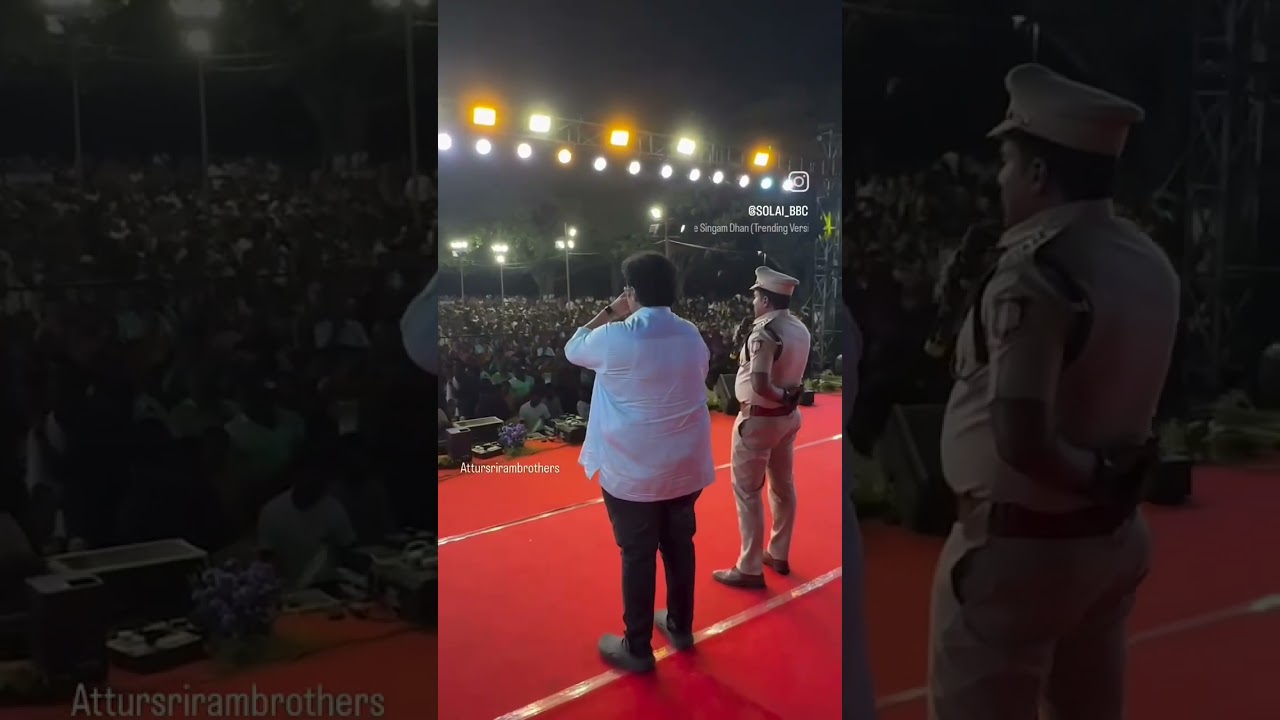 Attursriram 👑 atturdsp ❤️ #attursriram #attur #atturpongal #pongal #police #trend