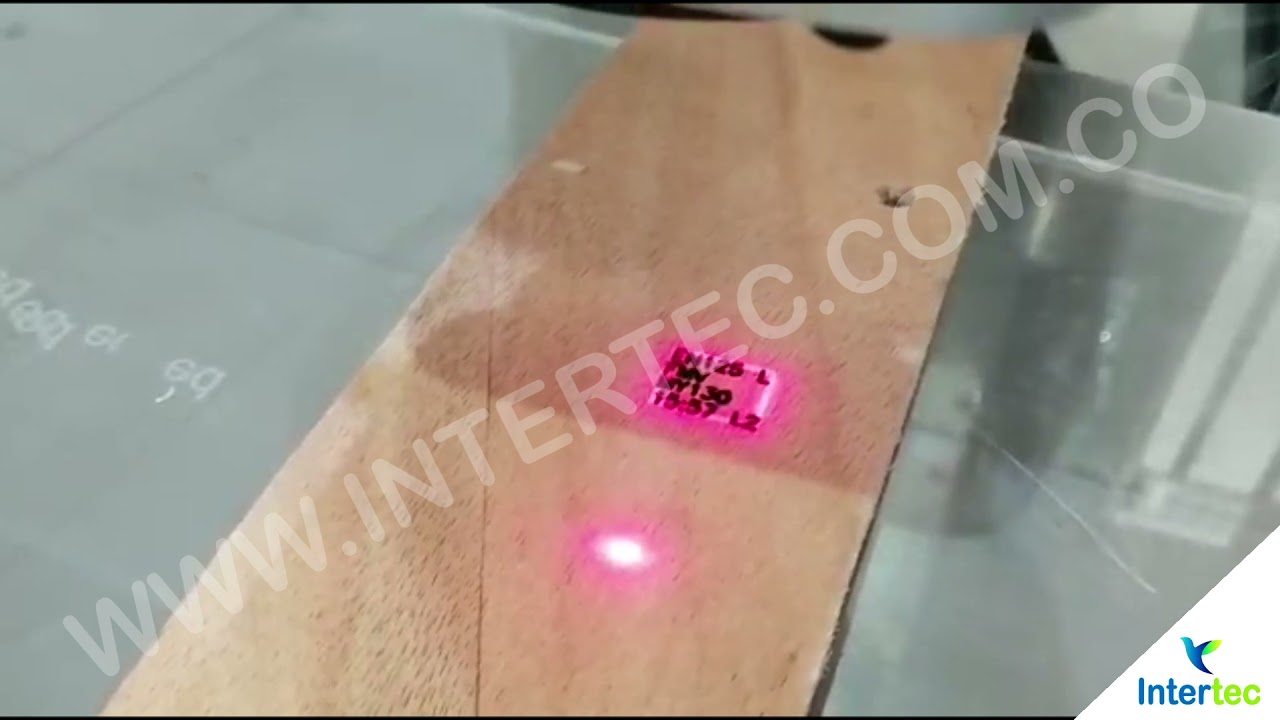M&aacute;quina Fechador l&aacute;ser con fuente de co2, INTERTEC