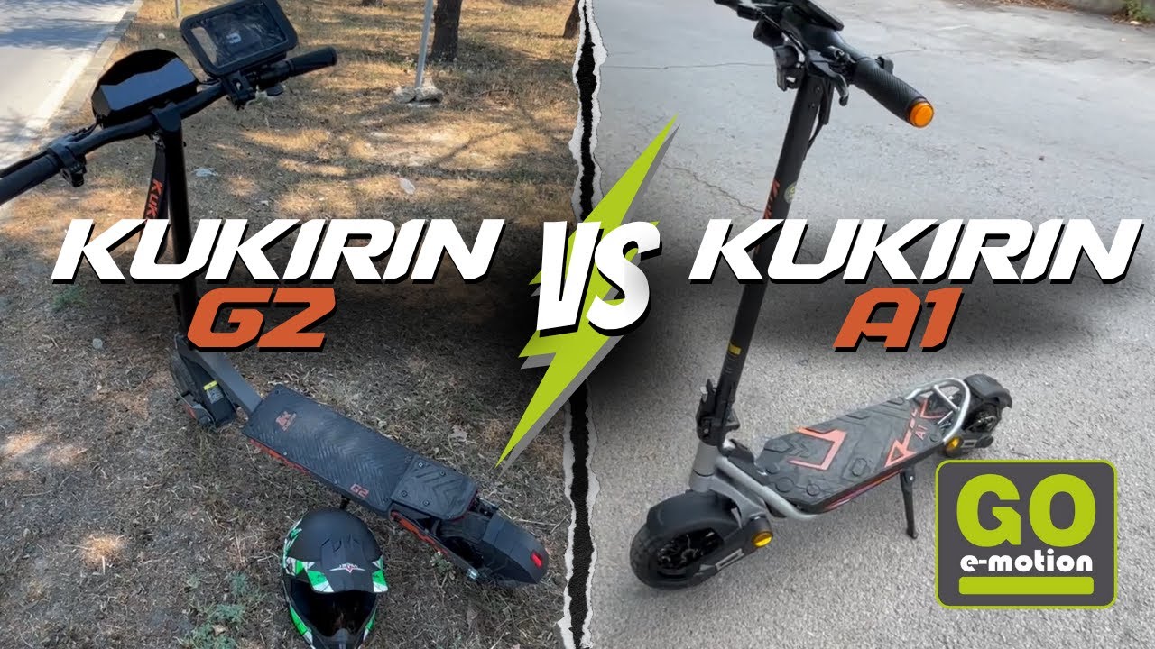 Тест на пробега и батерията ⚡ KuKirin A1 vs KuKirin G2 – Кой издържа повече?