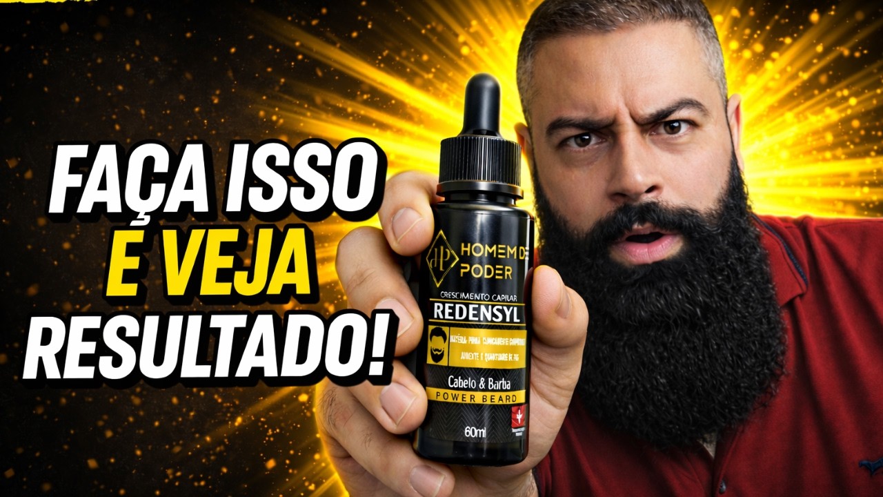 Como Potencializar o Redensyl na Barba e Dobrar os Resultados - 3 Dicas Essenciais!