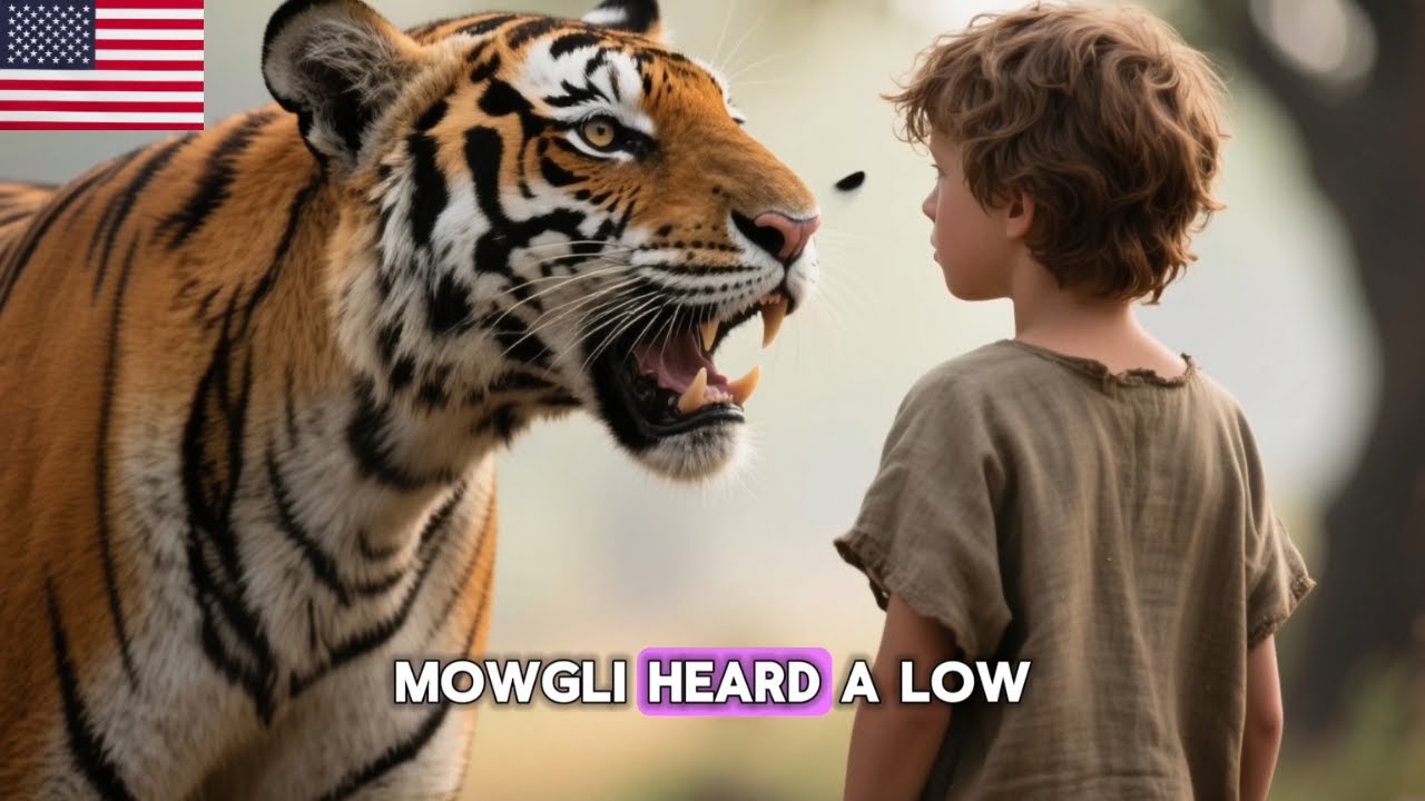 The Jungle Book Mowgli and Tiger 🌴3D 4K Bedtime Stories for Kids in English #animation #cartoon