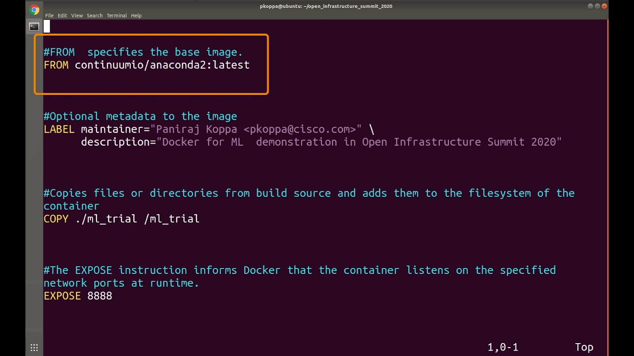 Docker for Machine Learning!