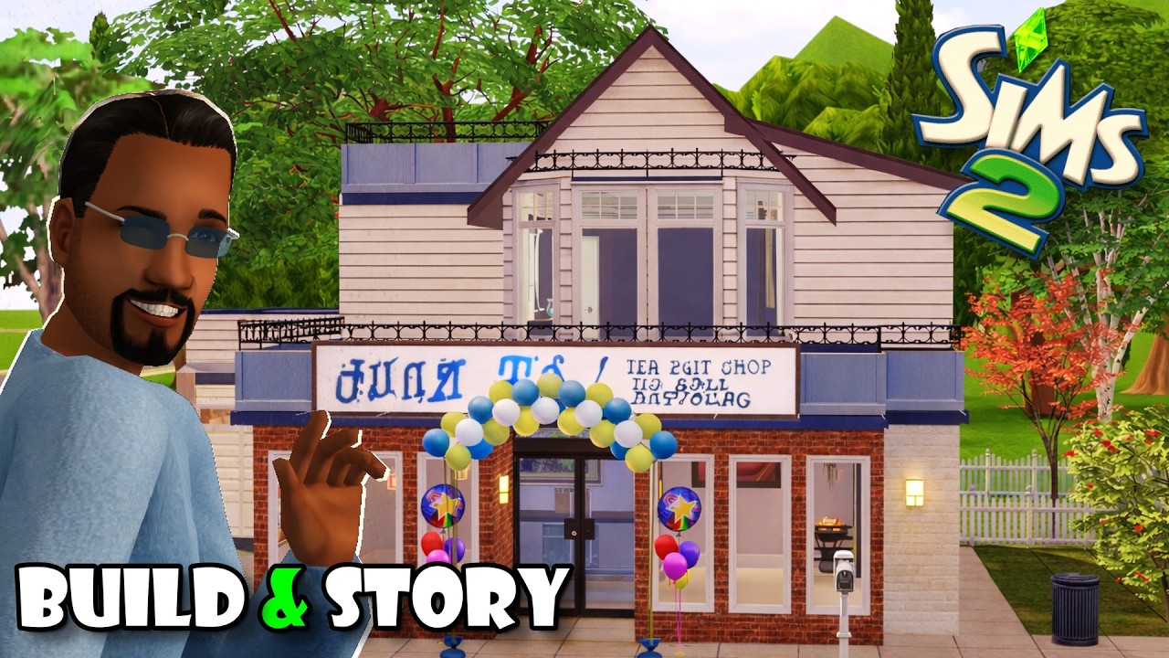 I Built Darren Dreamer An Art Gallery! | Sims 2