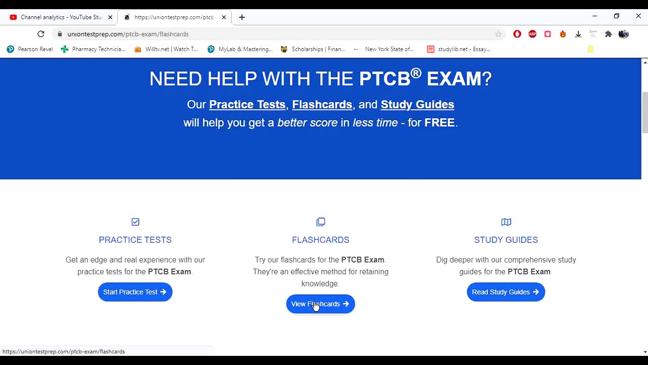 PTCB Exam 2020 Pharmacy