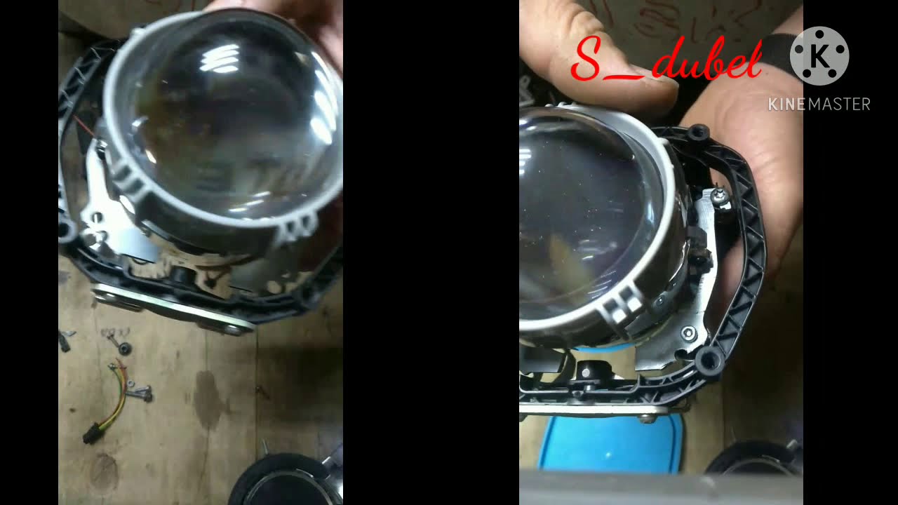 Установка BIled модулей в MERCEDES ML164!!!