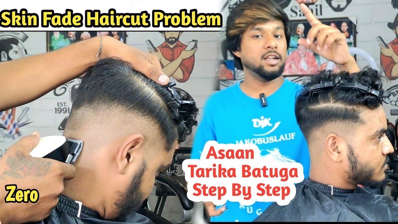 Skin Fade Haircut - Problem Solf - Step By Step Tutorial Video