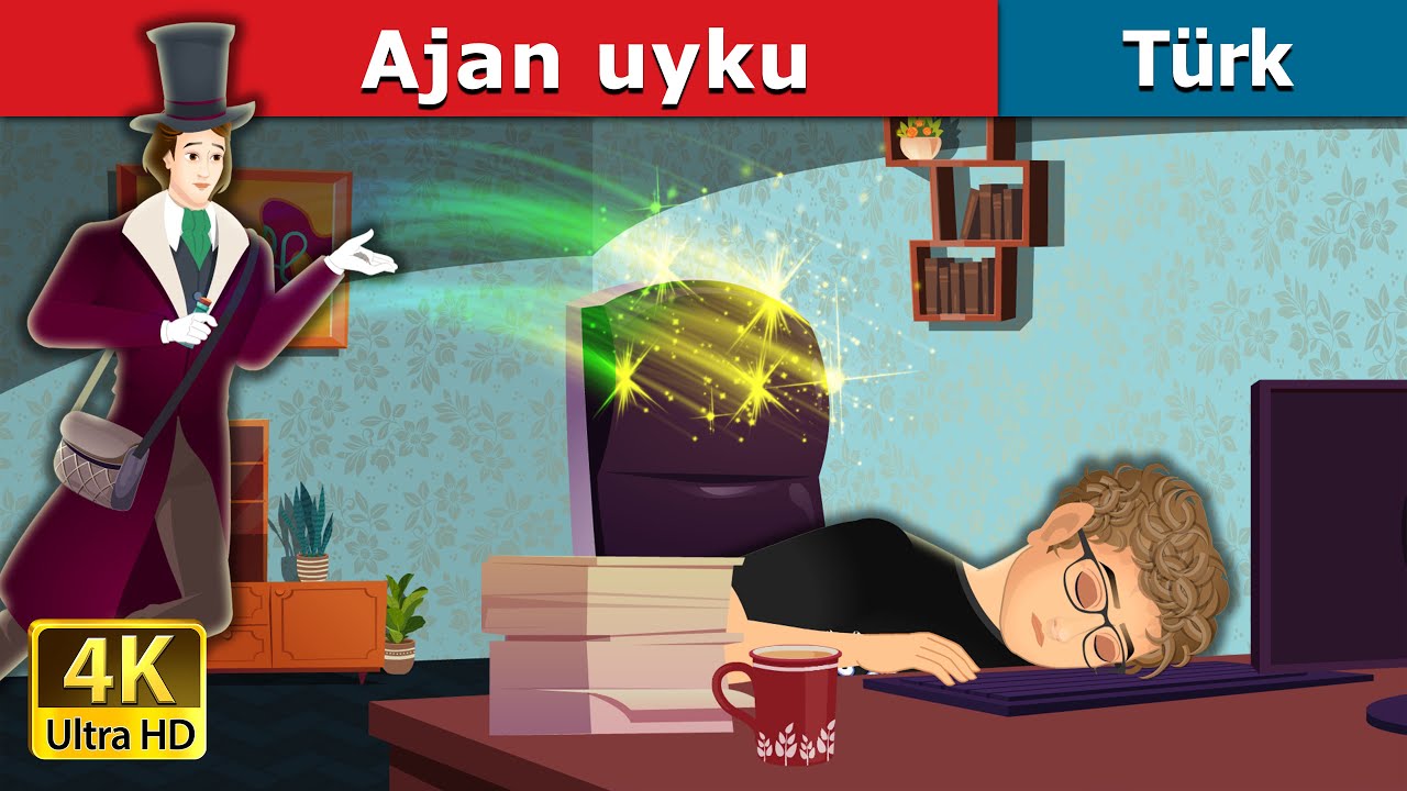 Ajan uyku | Agent sleep in Turkish | Masal dinle | Türkçe Peri Masalları | @TurkiyaFairyTales