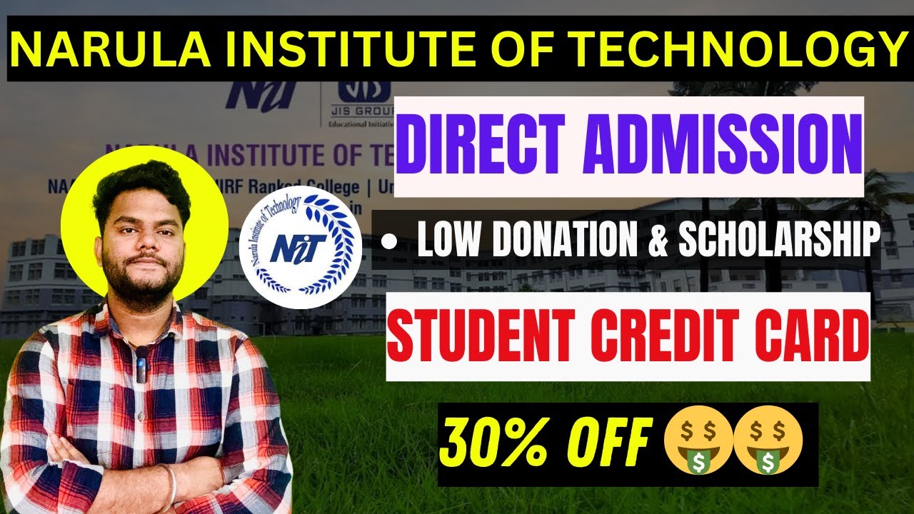 Narula Institute of Technology Direct Admission With Scholarship🤑| WBJEE 2025 Top College #wbjee2025