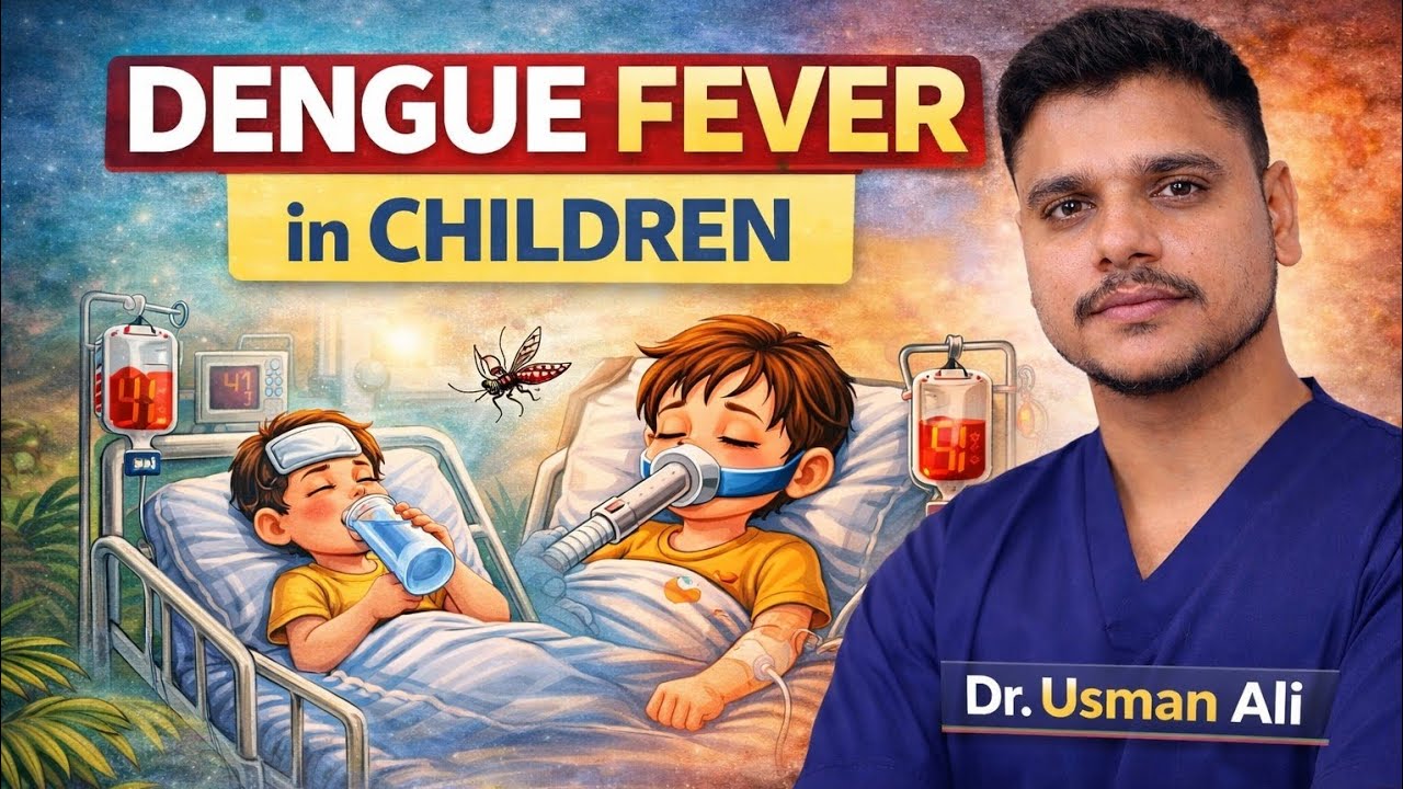 🦟 Dengue Fever in Children| बच्चों में डेंगू बुखार| Dengue Fever Symptoms, Warning Signs & Treatment