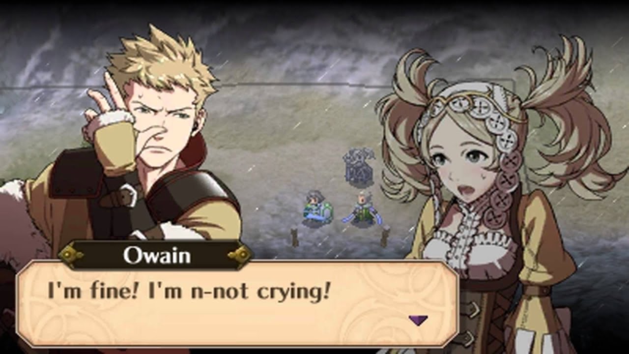 Fire Emblem Awakening - Lissa & Owain The Future Past 2 Conversation
