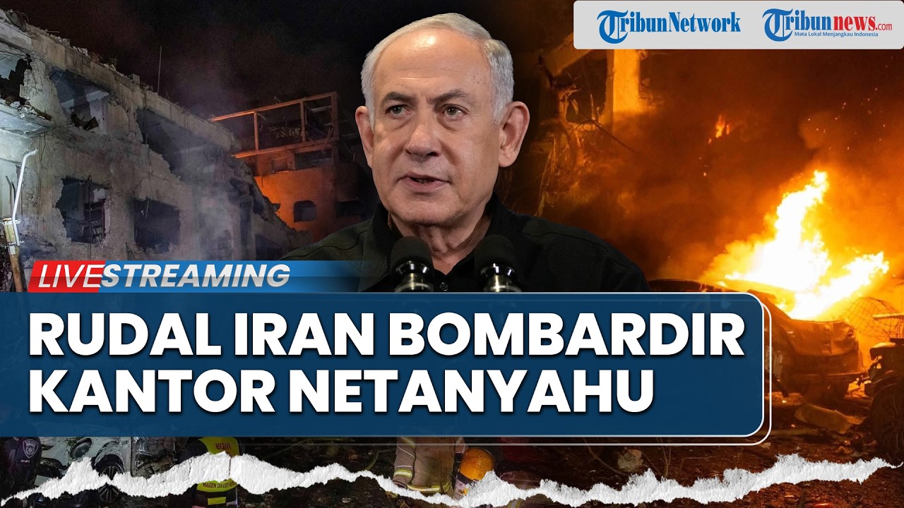 🔴Balas Kematian Khamenei, Iran Bombardir Kantor Netanyahu hingga Markas Besar Pasukan Militer Israel