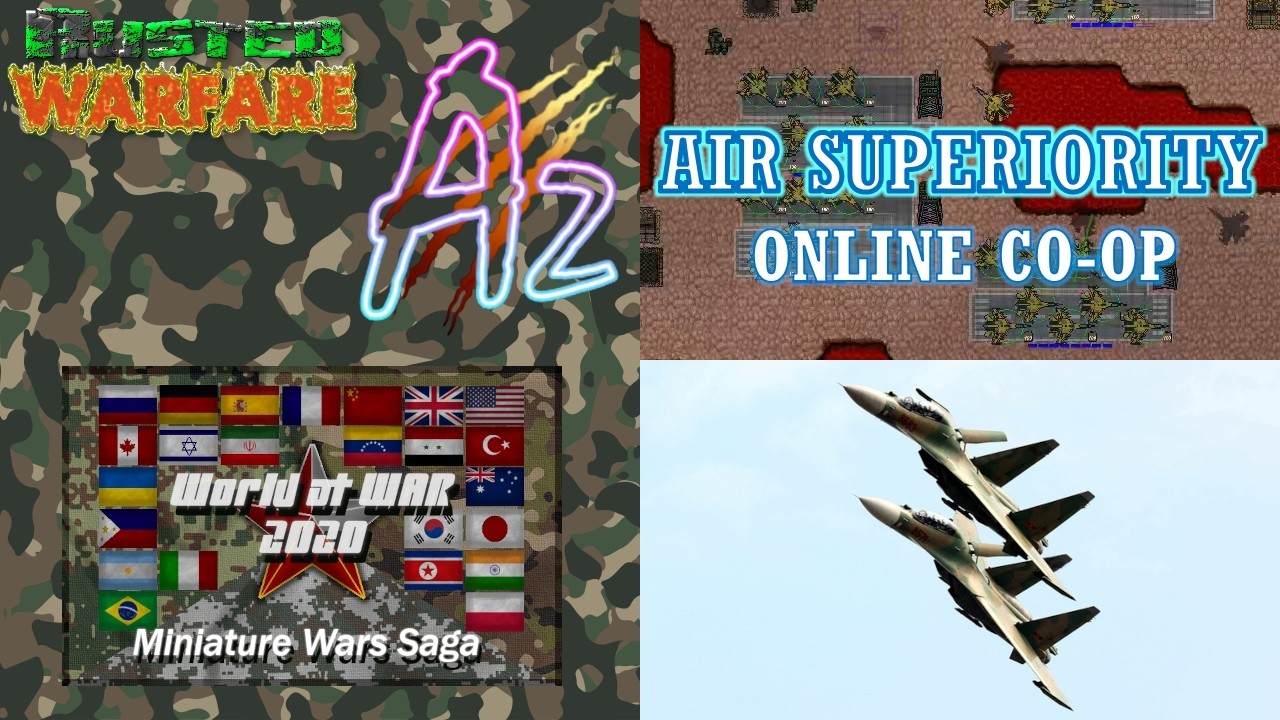 Miniature Wars World At War 2020+ - Why So many Jets? (Night Co-op)