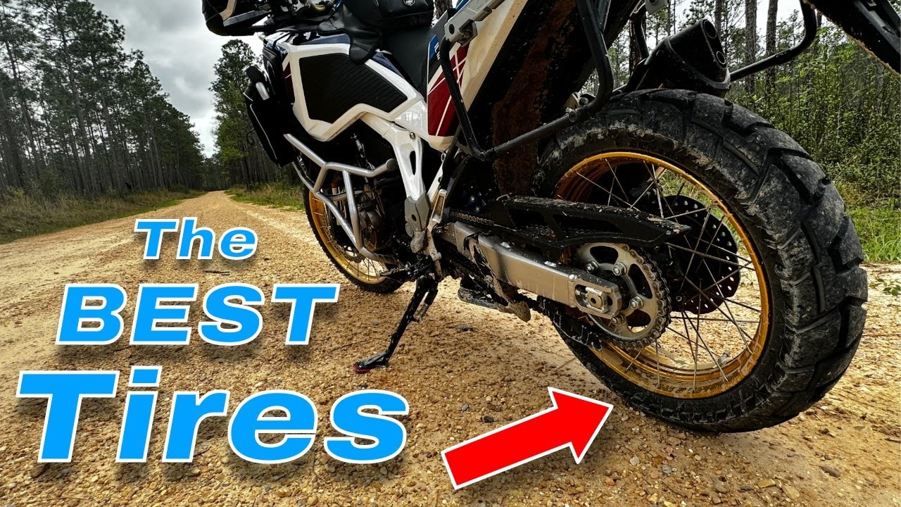 ЛУЧШАЯ внедорожная шина для мотоцикла? 🤔 (протестировано на Honda Africa Twin)