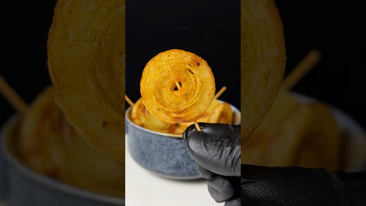 Super crispy potato chips 2.0 🥔 #shorts