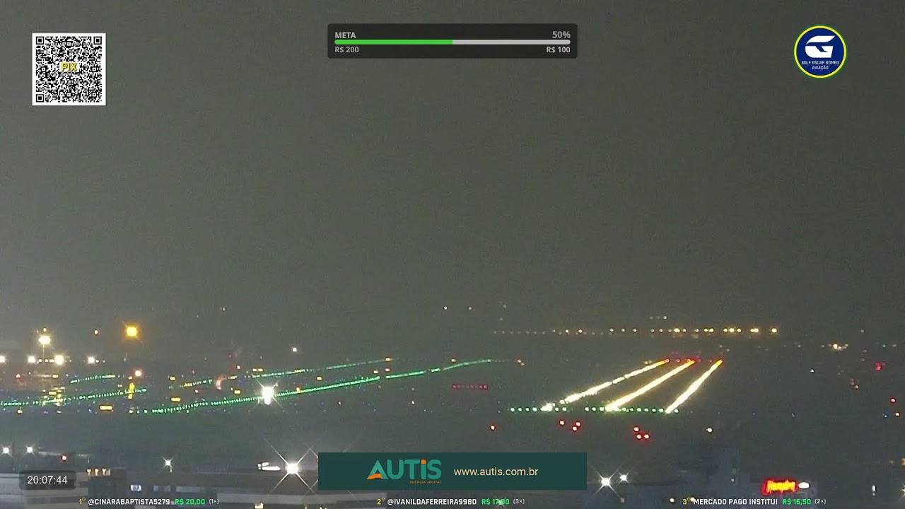 SBGR 10L LIVE - Aeroporto Internacional de São Paulo AO VIVO - GRU Airport - 25/02 Manhã