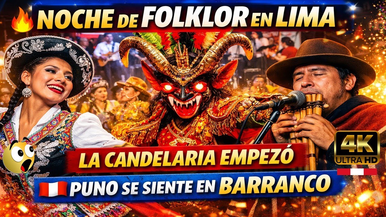 🇵🇪✨ La Candelaria empezó | Noche de folklor en la Peña de la Candelaria 🔥💃  en Barranco Lima Peru