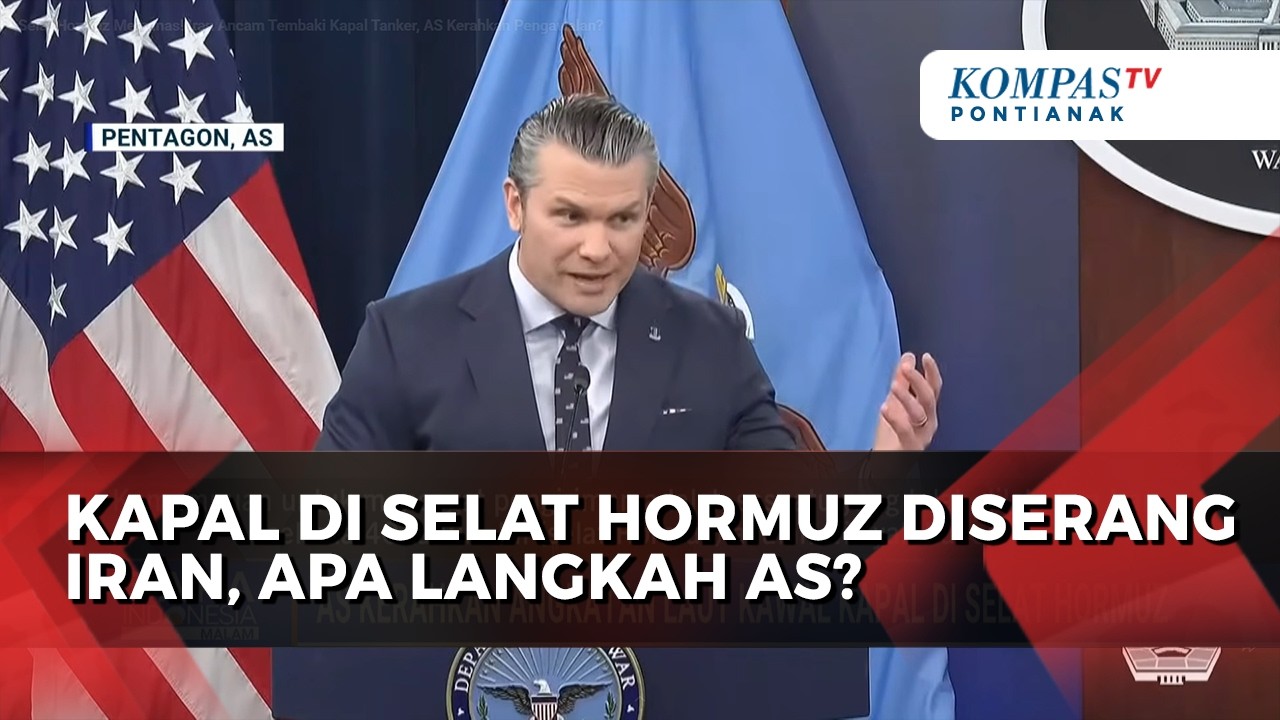 Iran Ancam Tembaki Kapal Tanker di Selat Hormuz, AS Kerahkan Pengawalan?