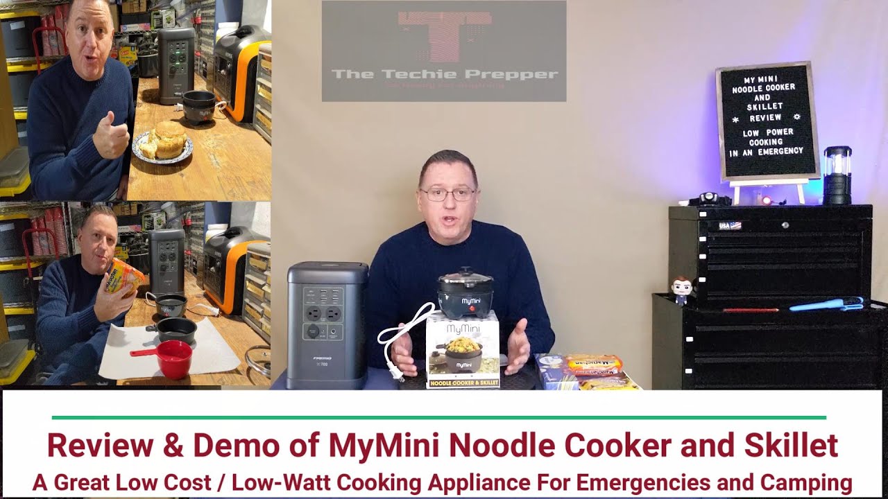 Review & Demo Low Cost - Low Watt Cooker for Emrgencies/Camping