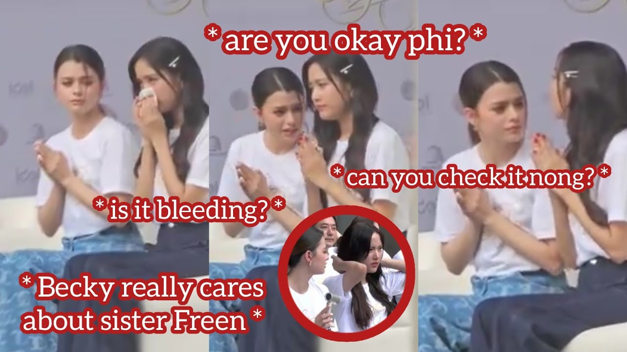Becky really cares about sister Freen and clarified she visited Freen in hospital!