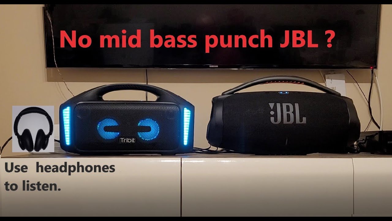 Test Audio Tribit  Stormbox blast vs  Jbl   Boombox 3. SUPER STEREO DTSX:3D Surround