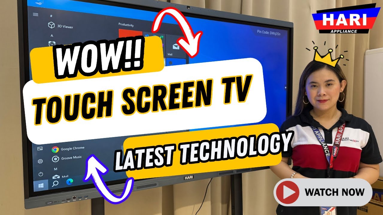 TOUCH SCREEN TV GRABE NAPAKA HIGHTECH NAPAKA AFFORDABLE PA 😱