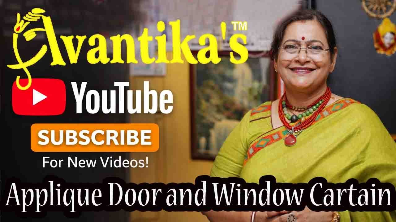 Applique door and window Cartain