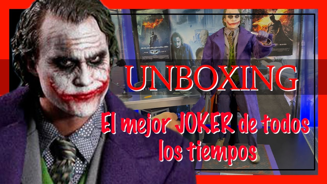 UNBOXING JOKER HOTTOYS | HEATH LEDGER dx11 🔥