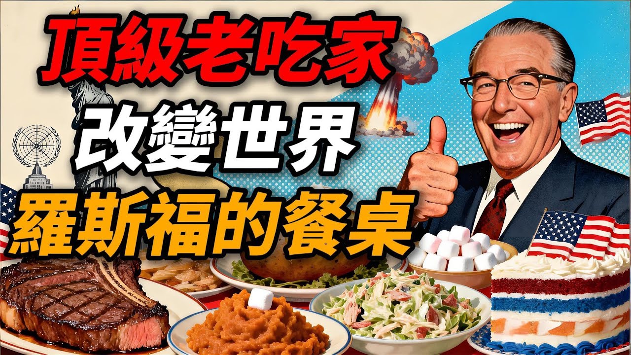 7分錢菜單？美食保太平？羅斯福改變世界的餐桌！【盜聖食者】