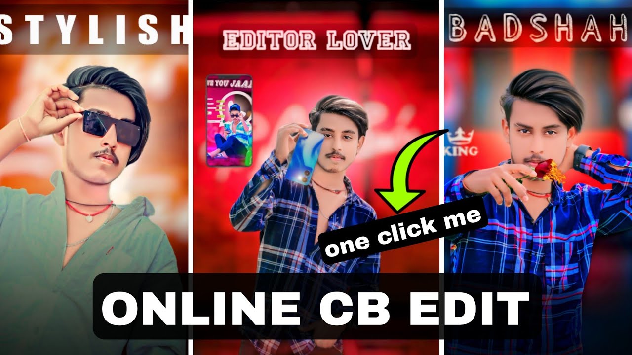 Online CB Photo Editing 2024 || Best Tricks Online CB Photo Edit || CB Photo Editing Kaise Karen