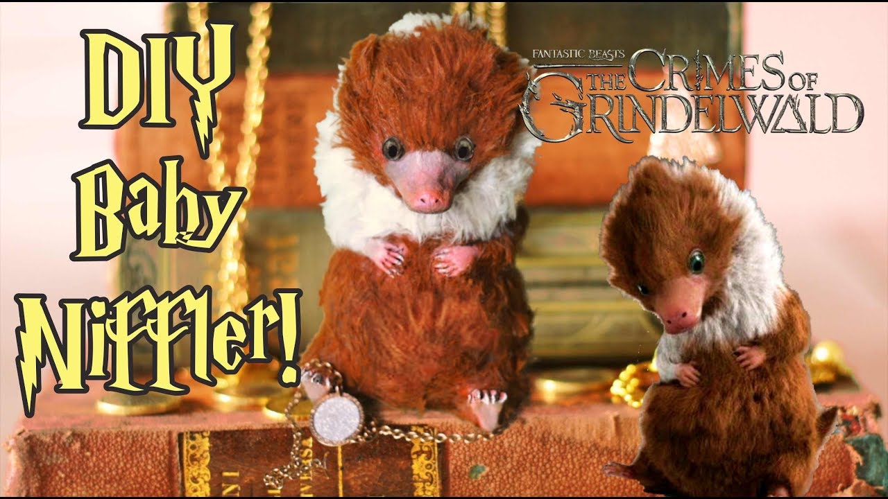 DIY Baby Niffler from Fantastic Beasts the Crimes of Grindelwald- Harry Potter spin-off