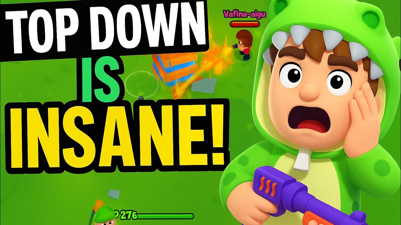 Battle Guys Gameplay – New Top Down Mode is INSANE!