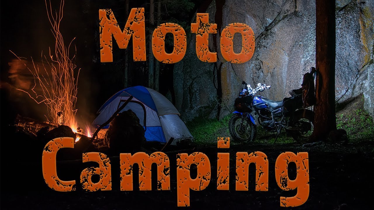 TW200 MotoCamping Adventure - Sleeping Alone in the Forest