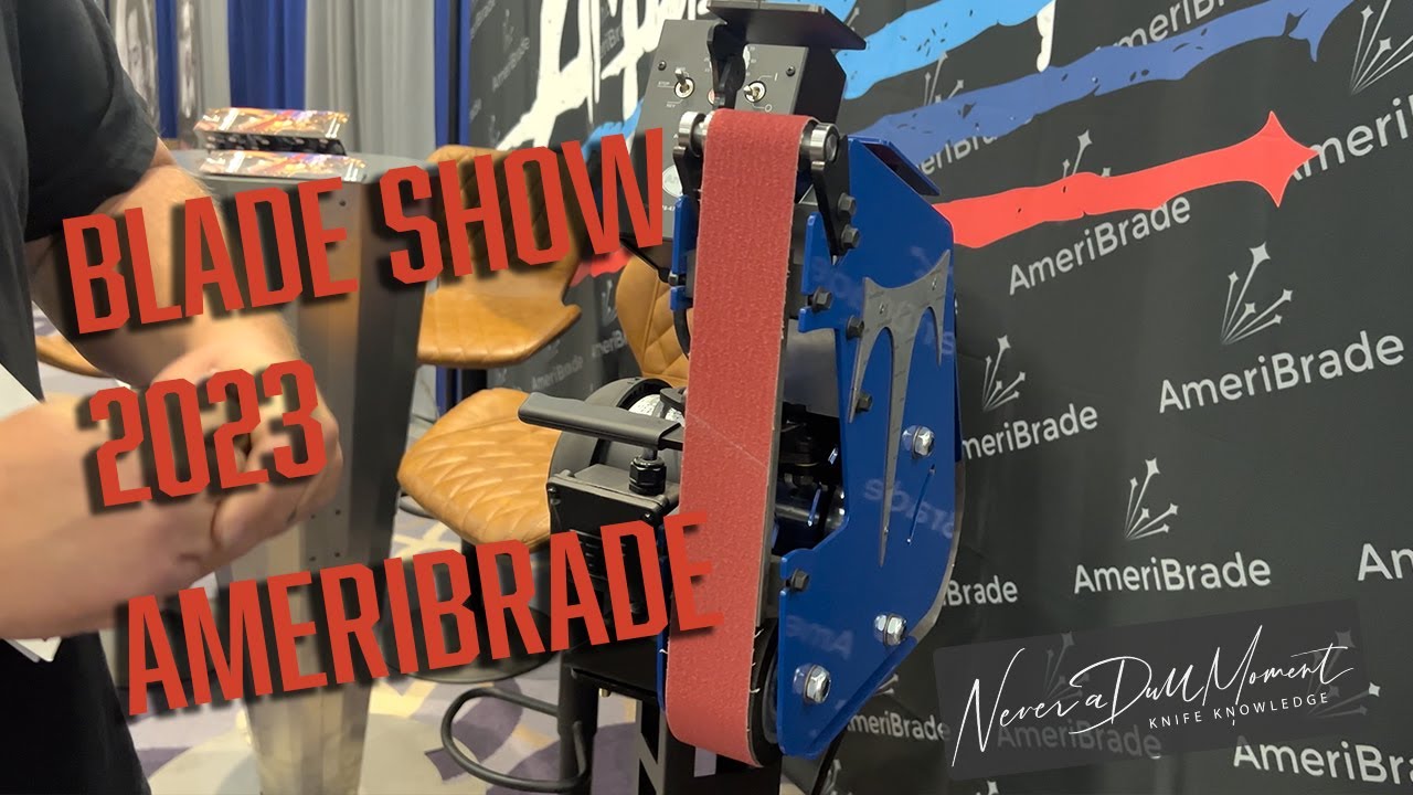 Blade Show 2023 - Ameribrade Belt Grinders