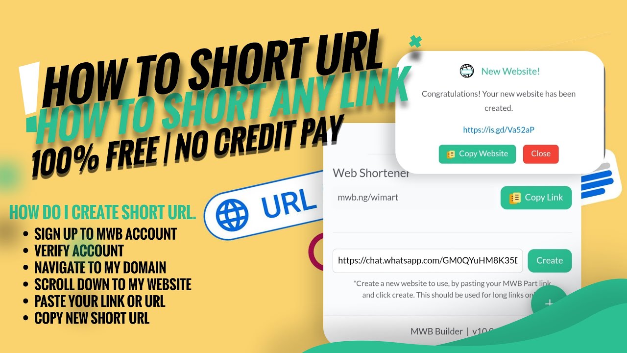 Shorten Any Link for FREE! Best URL Shortener Tutorial (Custom Links, WhatsApp, Affiliate Tracking)