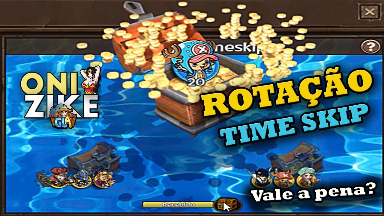 「GLA」ABRINDO 40 BAUS NA ROTAÇÃO TIME SKIP DO CHOPPER