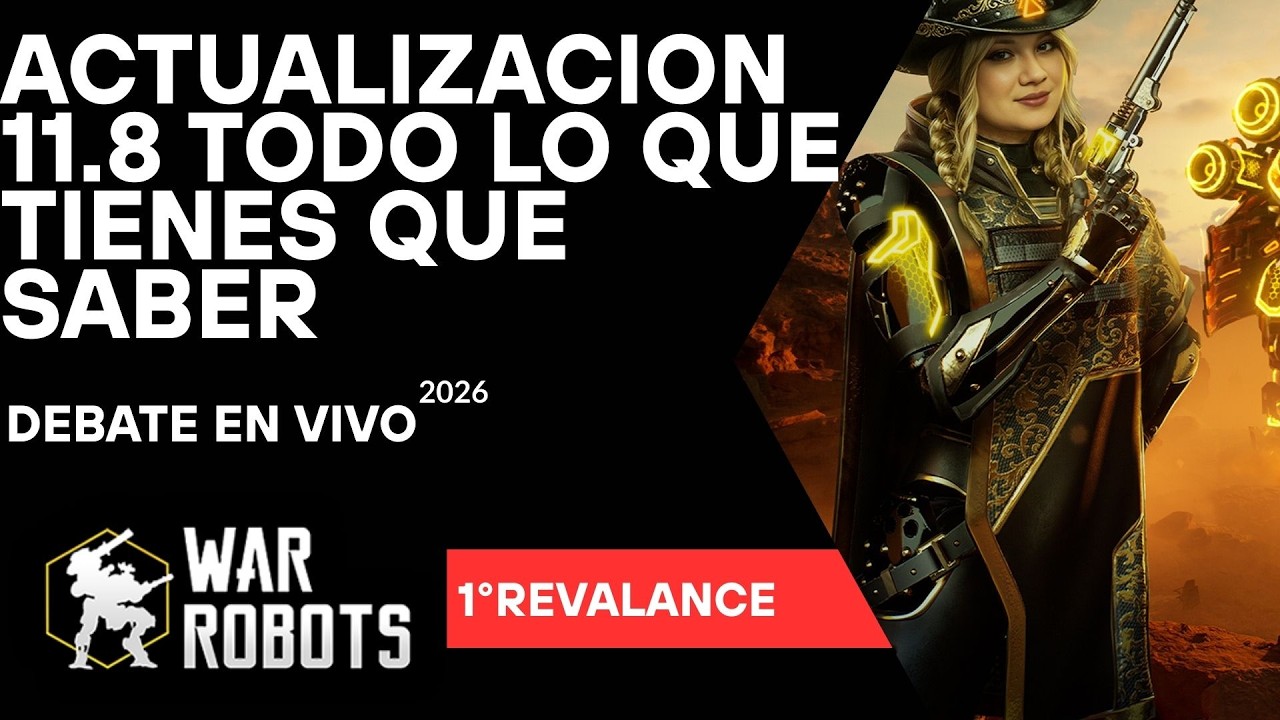 😎REVALANCE 11.8 tu opinion 🤑 la opinion de la comunidad 😜 Tenoch WaR Robots 🤖 #tenochwar #warrobots