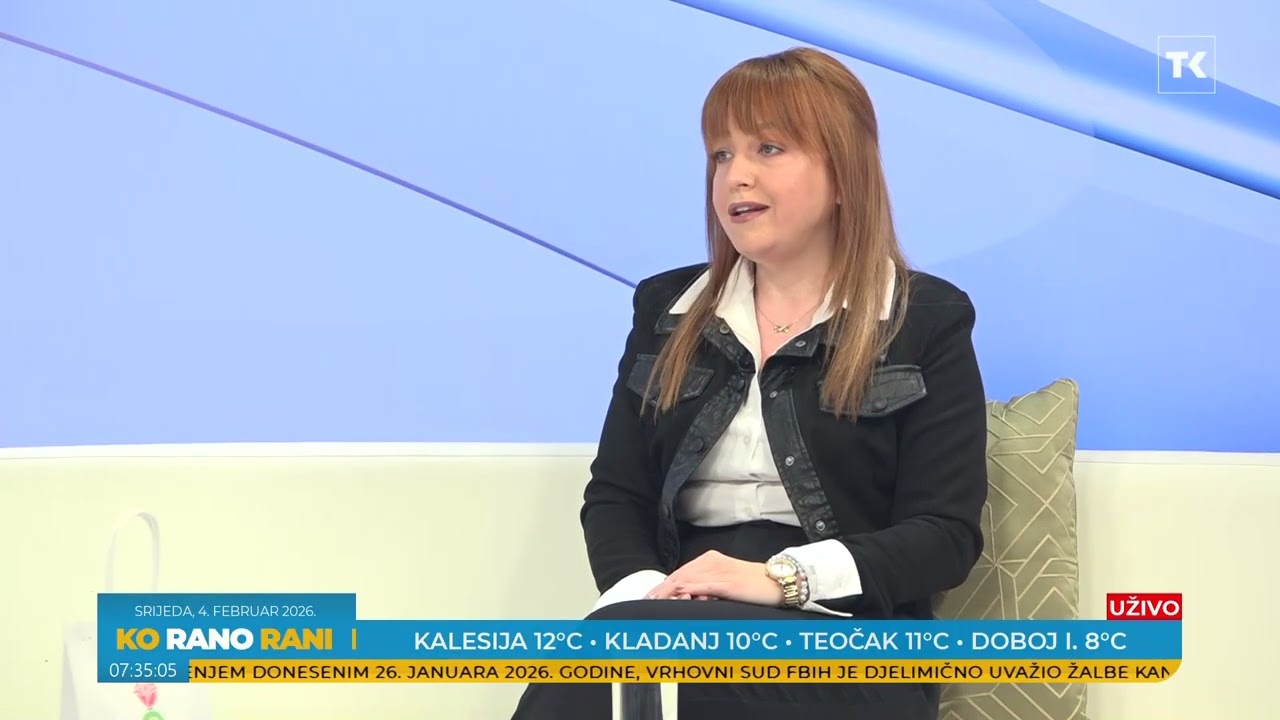 KO RANO RANI | dr. Asija Huseinbašić, Klinika za onkologiju i radioterapiju UKC-a Tuzla