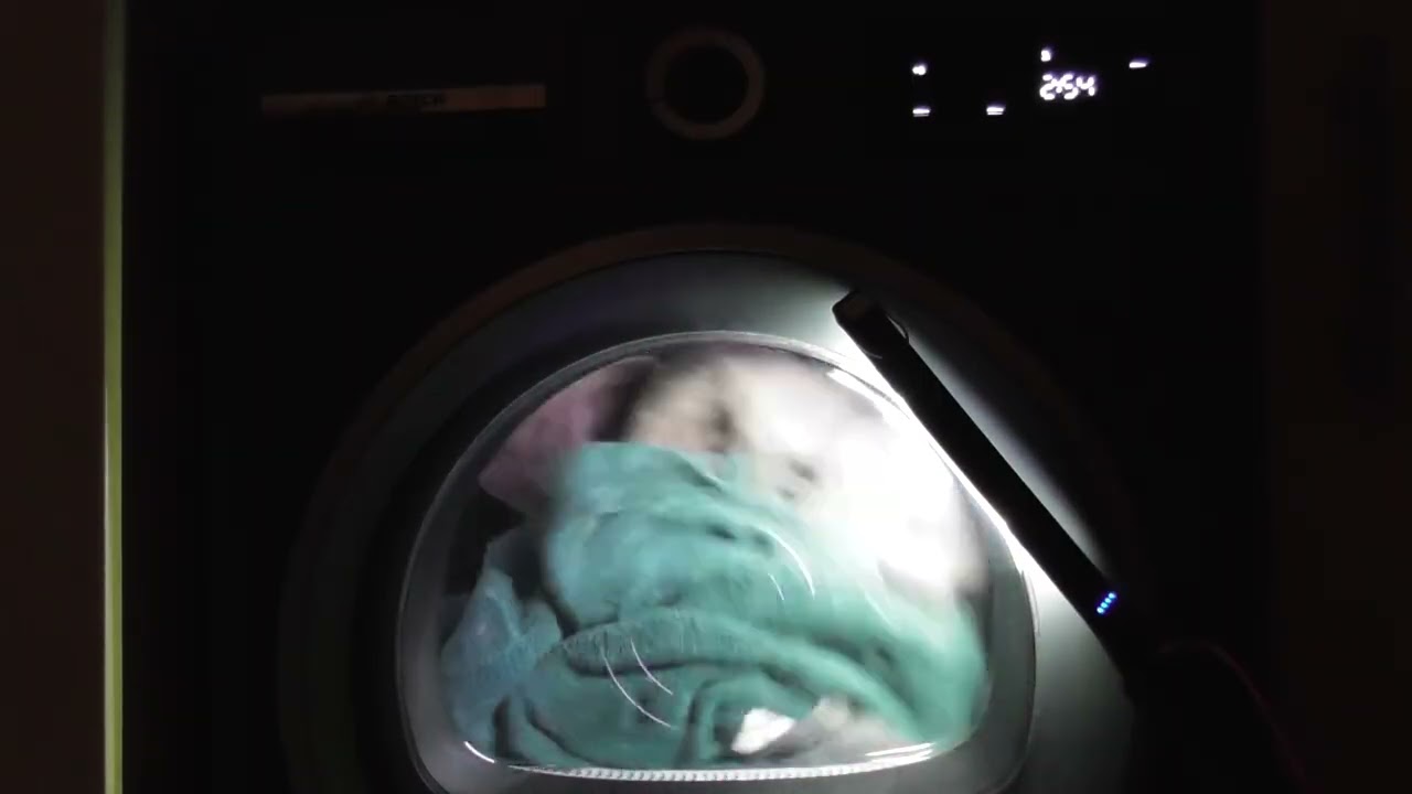 Fail Towels cycle on Cupboard Dry x3 with Low Heat - Bosch Series 6 Heat Pump Tumble Dryer