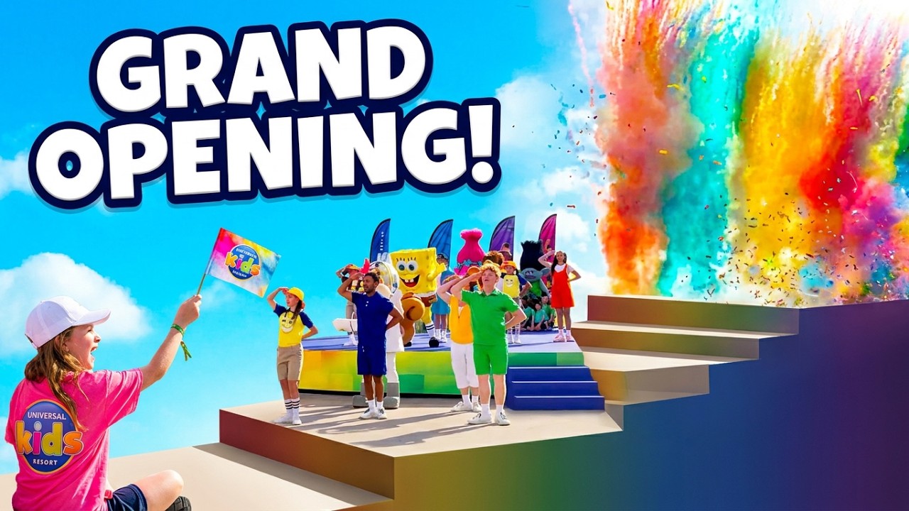 Universal Kids Resort Grand Opening!