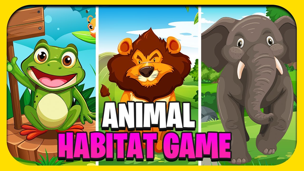 Guess the Habitat Game | Fun Wild Animal Adventure for Kids