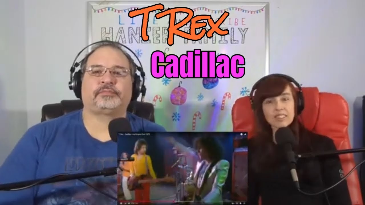 T Rex - Cadillac (Live - 1972) Reaction