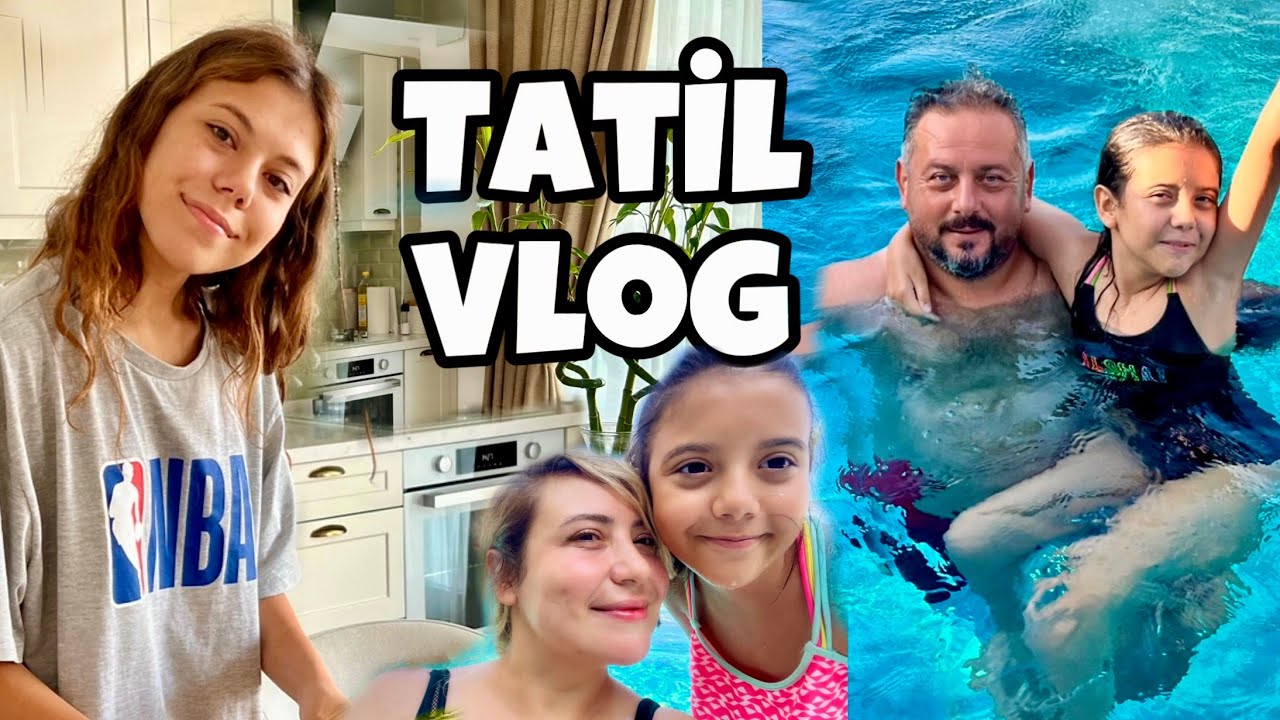 Tatil Vlog 2024 Antalya Kalkan Villa Tatilimiz Sabah Rutini