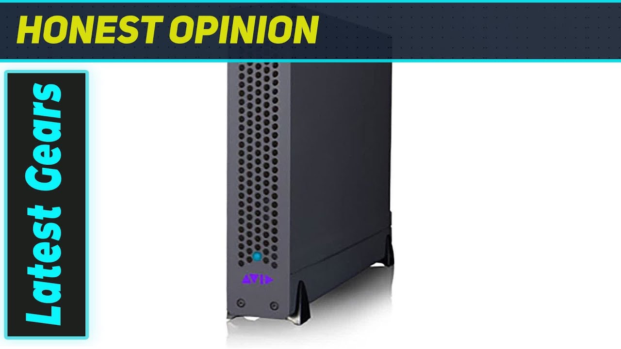 Avid HDX Thunderbolt 3 Desktop Chassis: Essential Pro Tools Power