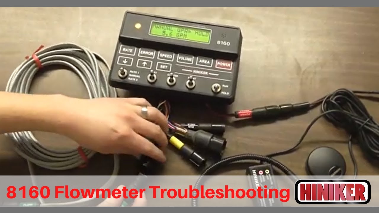 8160 Flowmeter Troubleshooting | What to do when you get a 