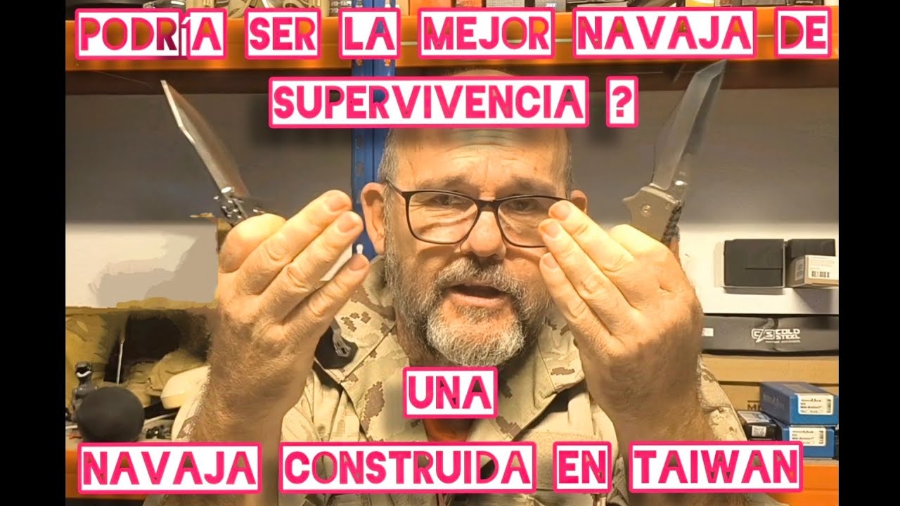 Cold Steel SR1LITE Podría ser la mejor Navaja de #supervivencia ?