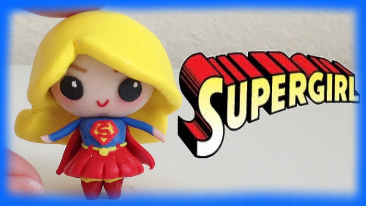 Supergirl / Superwoman Chibi Clay Character Tutorial